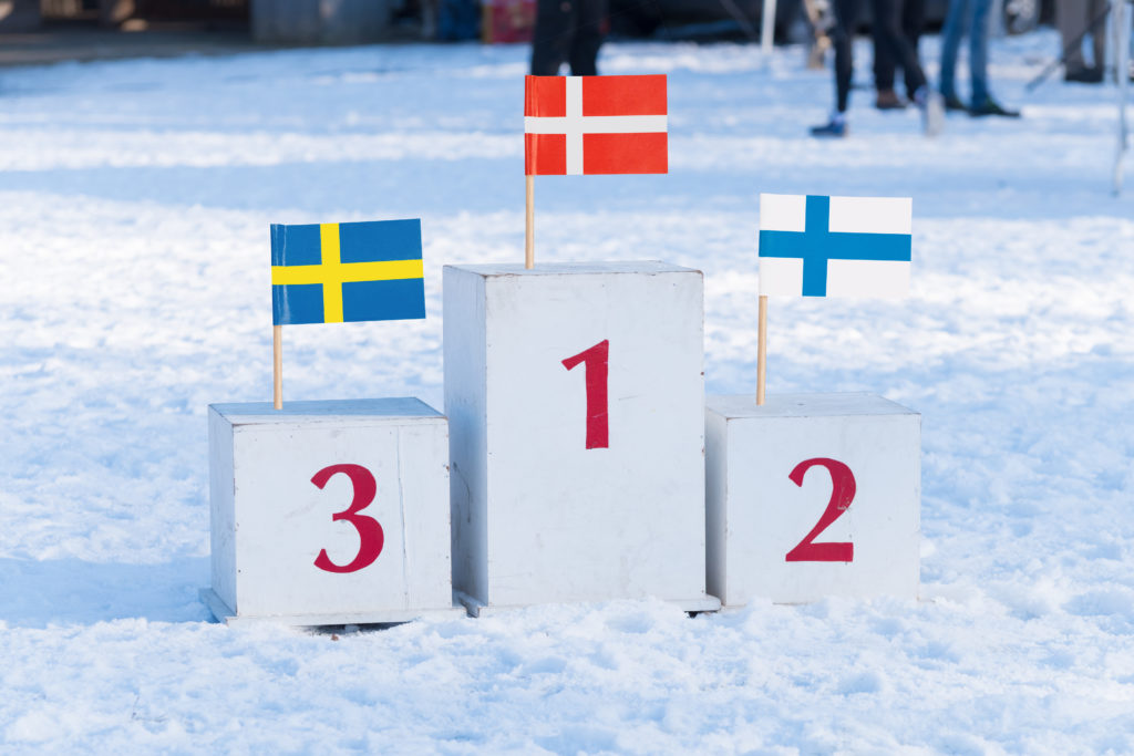 Danmark vant